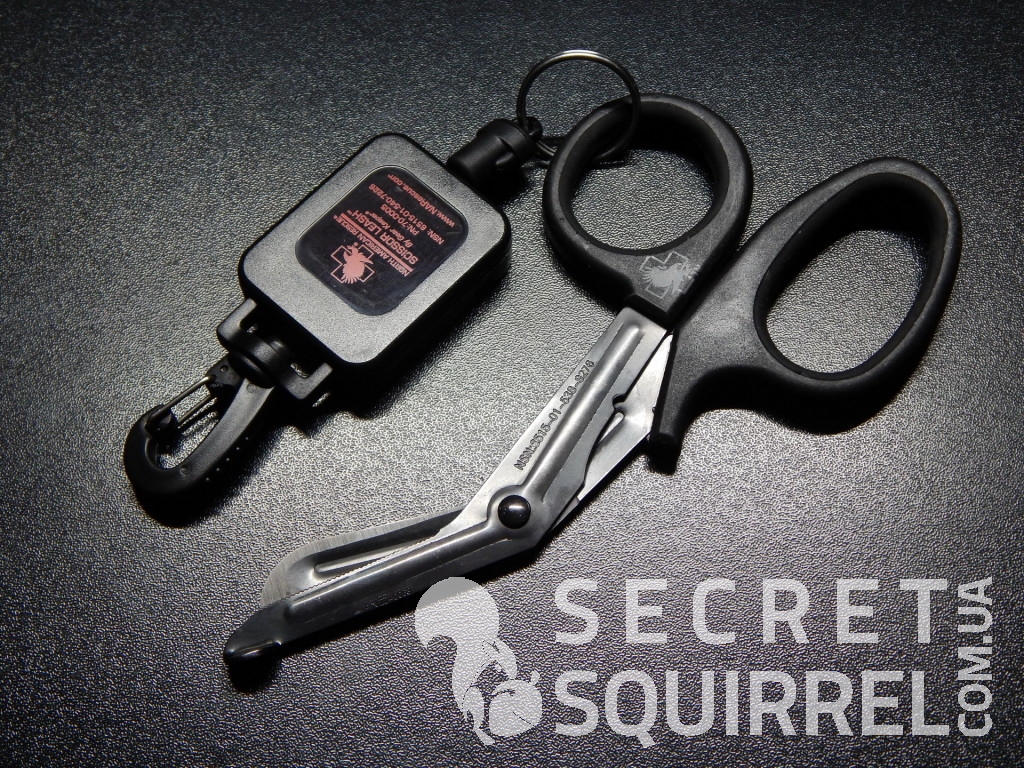 NAR Scissor Leash: ретрактор та ножиці - secretsquirrel.com.ua