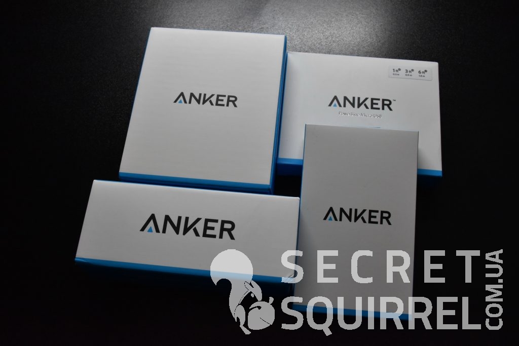 Зарядные приспособления Anker - secretsquirrel.com.ua